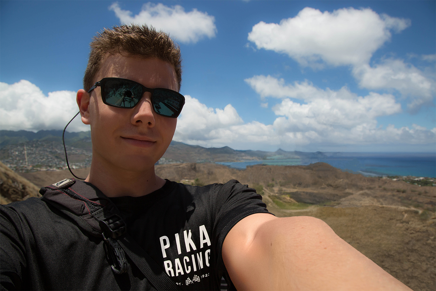 David Power on DiamondHead, Hawaii